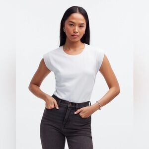 Madewell Womens Side-Cinch Muscle Tee NWT Size S Small